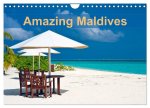 Amazing Maldives (Wall Calendar 2024 DIN A4 landscape), CALVENDO 12 Month Wall Calendar