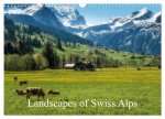 Landscapes of Swiss Alps (Wall Calendar 2024 DIN A3 landscape), CALVENDO 12 Month Wall Calendar