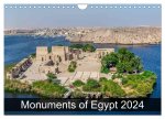 Monuments of Egypt 2024 (Wall Calendar 2024 DIN A4 landscape), CALVENDO 12 Month Wall Calendar
