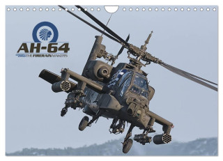 Hellenic Army AH-64 (Wall Calendar 2024 DIN A4 landscape), CALVENDO 12 Month Wall Calendar