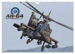 Hellenic Army AH-64 (Wall Calendar 2024 DIN A4 landscape), CALVENDO 12 Month Wall Calendar