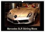 Mercedes SLR Stirling Moos (Calendrier mural 2024 DIN A3 vertical), CALVENDO calendrier mensuel