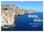 Malta and Gozo two historical islands (Wall Calendar 2024 DIN A3 landscape), CALVENDO 12 Month Wall Calendar