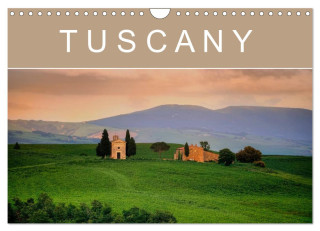 Tuscany (Wall Calendar 2024 DIN A4 landscape), CALVENDO 12 Month Wall Calendar