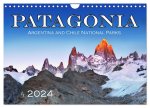 Patagonia, Argentina and Chile National Parks (Wall Calendar 2024 DIN A4 landscape), CALVENDO 12 Month Wall Calendar