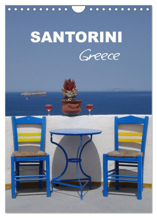 Santorini - Greece (Wall Calendar 2024 DIN A4 portrait), CALVENDO 12 Month Wall Calendar