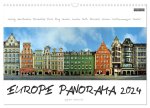 Europe Panorama 2024 / UK-Version (Wall Calendar 2024 DIN A3 landscape), CALVENDO 12 Month Wall Calendar