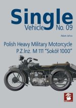 Polish Heavy Military Motorcycle P.Z.InŻ. M 111 Sokól 1000