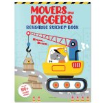 Movers and Diggers: Reusable Sticker Book