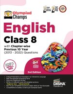 Olympiad Champs English Class 8 with Chapter-wise Previous 10 Year (2013 - 2022) Questions 5th Edition | Complete Prep Guide with Theory, PYQs, Past &