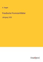 Preußische Provinzial-Blätter