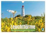 Leuchttürme: Die Schönsten an Nord- und Ostsee (Wandkalender 2024 DIN A4 quer), CALVENDO Monatskalender