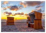 Sylt - Magie der Abendstunden (Wandkalender 2024 DIN A4 quer), CALVENDO Monatskalender