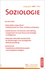 Soziologie 01/2024