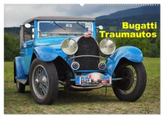 Bugatti Traumautos (Wandkalender 2024 DIN A2 quer), CALVENDO Monatskalender