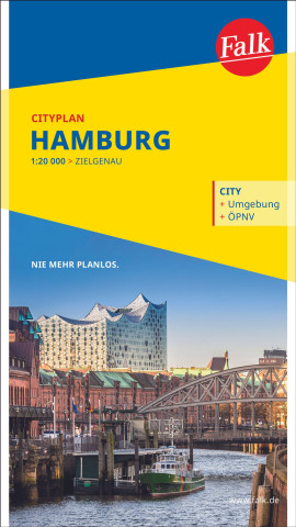 Falk Cityplan Hamburg 1:20.000