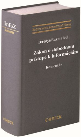 Zďż˝kon o slobodnom prďż˝stupe k informďż˝ciďż˝m