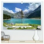 Alpenauszeit - Schweizer Bergsommermomente für die Seele (hochwertiger Premium Wandkalender 2024 DIN A2 quer), Kunstdruck in Hochglanz