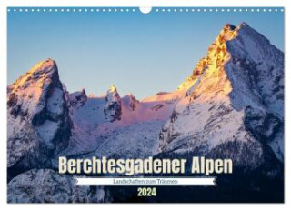 Berchtesgadener Alpen - Landschaften zum Träumen (Wandkalender 2024 DIN A3 quer), CALVENDO Monatskalender