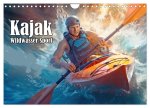 Kayak Wildwasser Sport (Wandkalender 2024 DIN A4 quer), CALVENDO Monatskalender