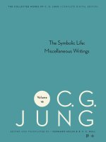 Collected Works of C. G. Jung, Volume 18 – The Symbolic Life: Miscellaneous Writings