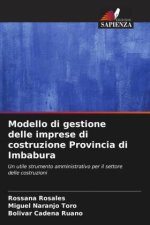 Modello di gestione delle imprese di costruzione Provincia di Imbabura