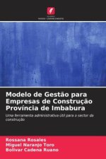 Modelo de Gestão para Empresas de Construção Província de Imbabura