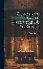 Callista Ou Tableau Historique Du Iiie Si?cle...