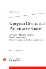 European drama and performance studies 2023 - 2, n  21 - a classic modern author