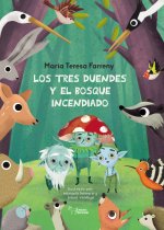 LOS TRES DUENDES Y EL BOSQUE INCENDIADO
