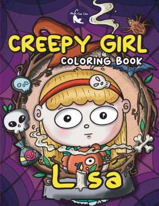 Creepy Girl Lisa Coloring Book