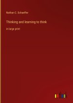 Thinking and learning to think
