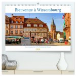 Bienvenue ? Wissembourg. Spaziergang durch Weißenburg im Elsass (hochwertiger Premium Wandkalender 2024 DIN A2 quer), Kunstdruck in Hochglanz