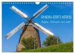 Rhein-Erft-Kreis - Burgen, Schlösser und mehr (Wandkalender 2024 DIN A4 quer), CALVENDO Monatskalender