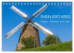 Rhein-Erft-Kreis - Burgen, Schlösser und mehr (Tischkalender 2024 DIN A5 quer), CALVENDO Monatskalender