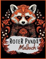 Schwarzes Malbuch ?Roter Panda?.