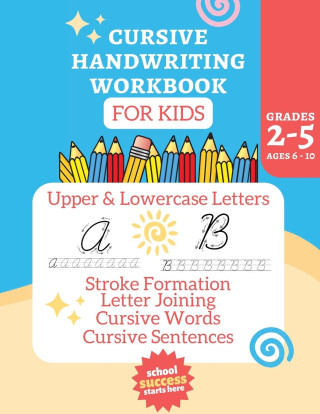 Cursive Workbook Activity Book
