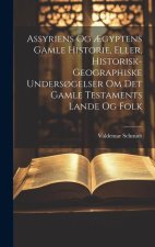 Assyriens Og ?gyptens Gamle Historie, Eller, Historisk-Geographiske Unders?gelser Om Det Gamle Testaments Lande Og Folk
