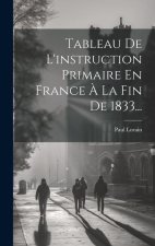 Tableau De L'instruction Primaire En France ? La Fin De 1833...
