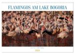 Flamingos am Lake Bogoria - Kenia (Wandkalender 2024 DIN A3 quer), CALVENDO Monatskalender