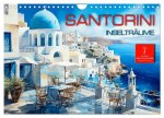 Santorini Inselträume (Wandkalender 2024 DIN A4 quer), CALVENDO Monatskalender