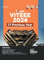 Target VITEEE 2024 - 17 Previous Year (2023 - 2006) Solved Papers with 10 Mock Tests 13th Edition | Physics, Chemistry, Mathematics, & Quantitative Ap