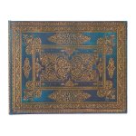 BLUE LUXE DESIGN GUEST BK UNLINED