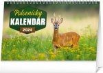 Poľovnícky kalendár 2024 - stolový kalendár