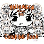 Halloween Spooky Chibi Coloring Book