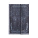 Paperblanks 2024 Inkblot Old Leather Collection 12-Month Maxi Horizontal Wrap Closure 160 Pg 100 GSM