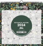 Botanical Nature 2024 12 X 12 Spiral Wall Calendar