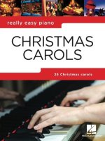 Christmas Carols: Really Easy Piano Songbook