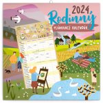 Rodinný plánovací kalendár 2024 - nástenný kalendár
