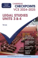 Cambridge Checkpoints VCE Legal Studies Units 3&4 2024-2025